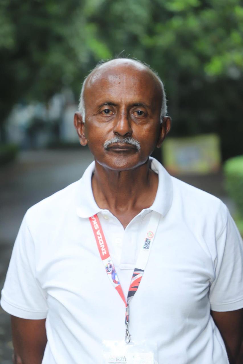 Prem Sebastian, former secretary & founder member krsa & wise president & speed technical committee chairman, Roller skating federation of India Prem Sebastian, former secretary & founder member krsa & wise president & speed technical committee chairman, Roller skating federation of India