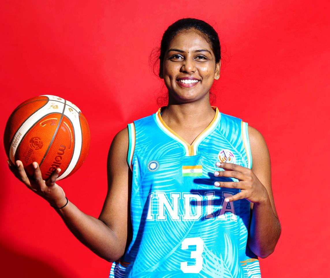 sreekala basket ball